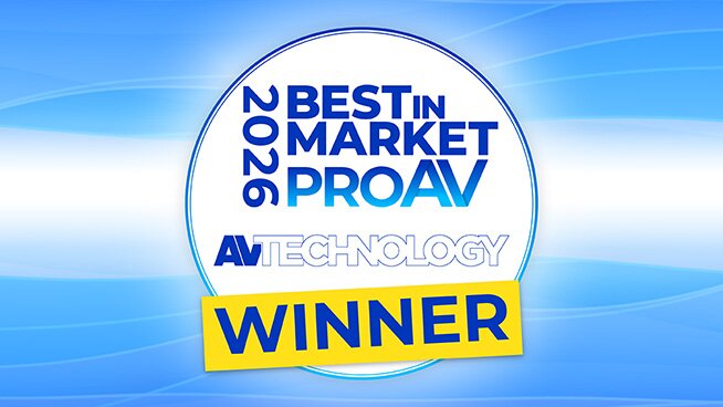 Videopro AV Managed Services wins AV Technology 2026 Best In Market Pro Av Award