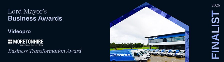 Videopro named a finalist in the 2026 Lord Mayor's Business Awards