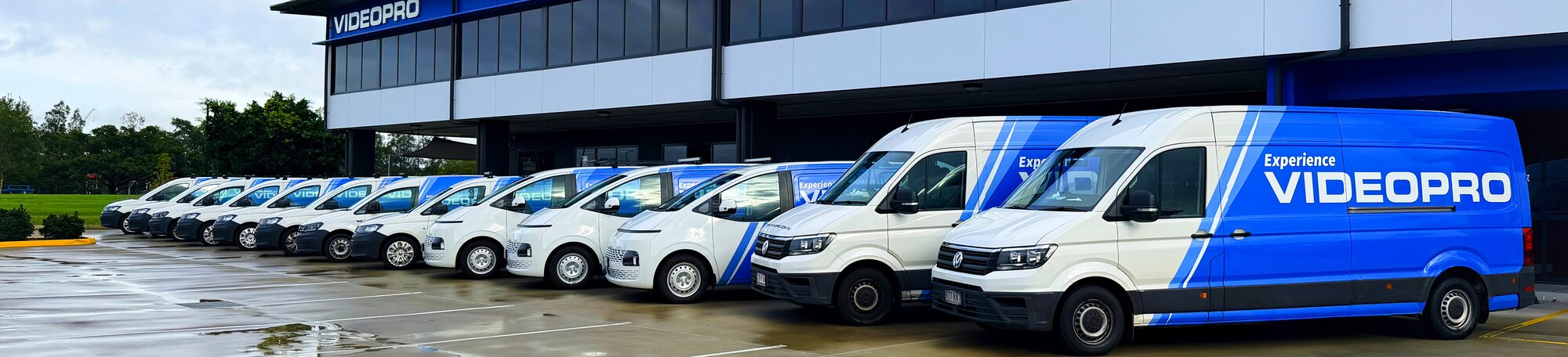 Videopro Fleet of Service Vehicles