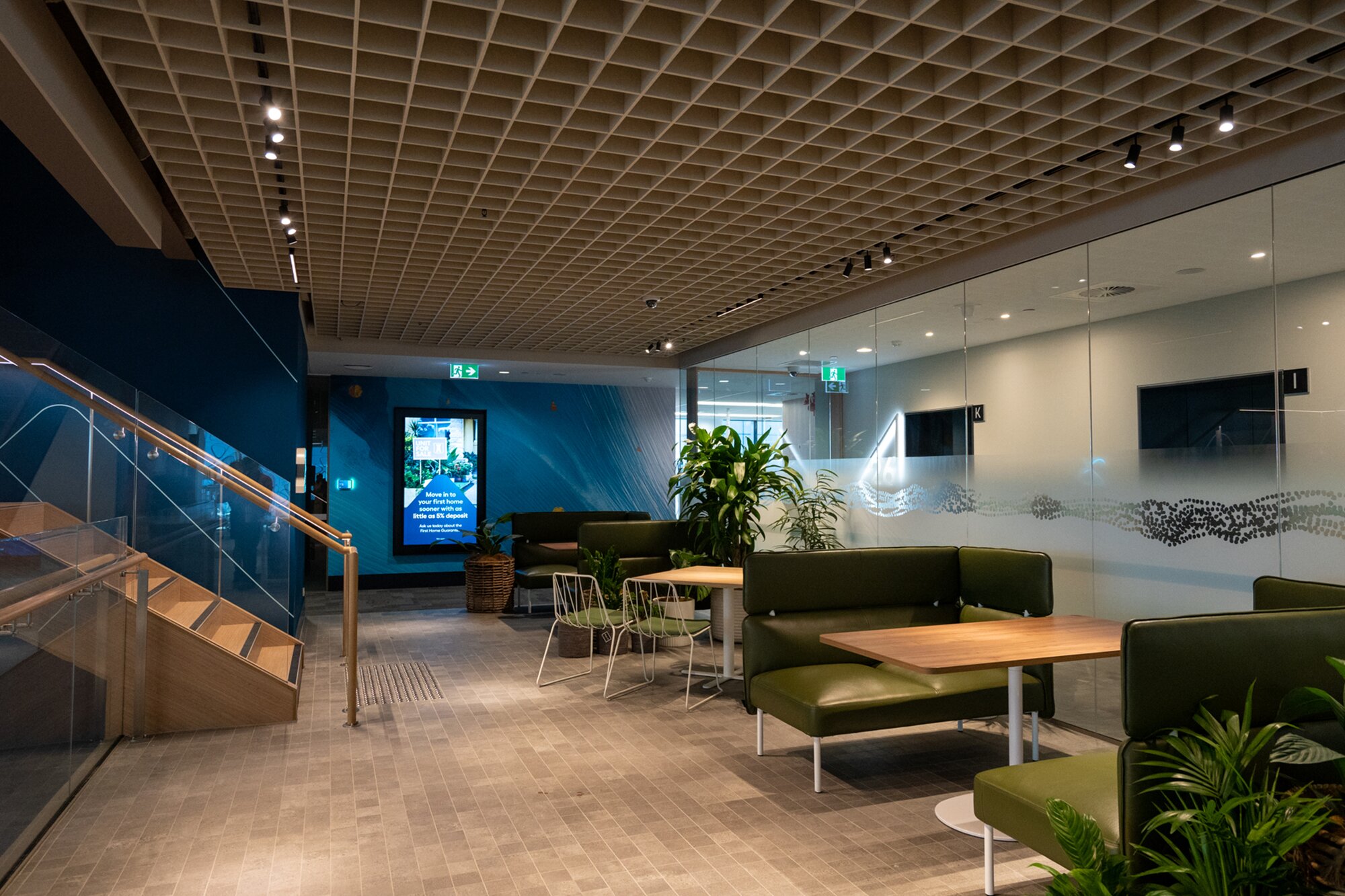 Reception digital signage solution by Videopro