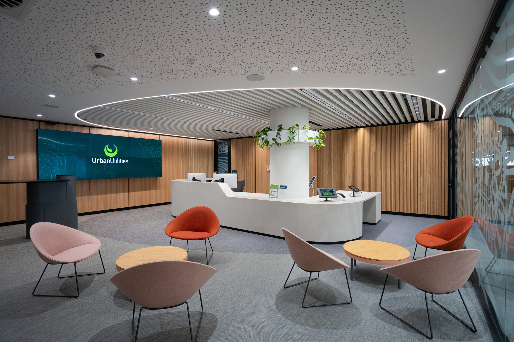 Videopro installs digital signage solutions for reception areas and workplace spaces