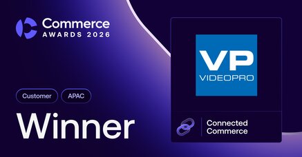 Videopro wins Connected Commerce Award from Big Commerce