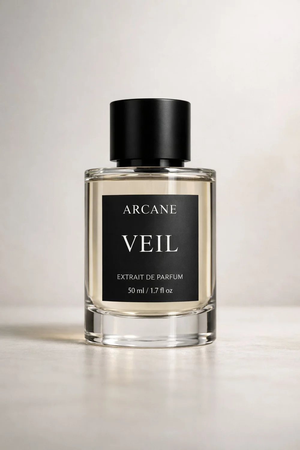 Veil by Arcane bottle close-up