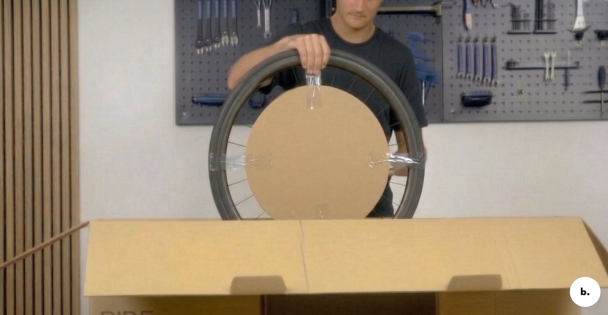 Insert the wheels
