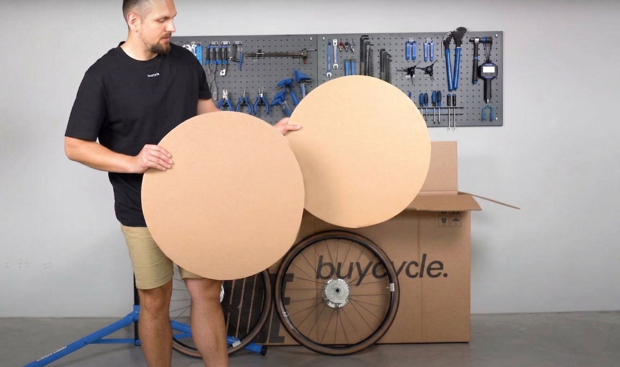 Attach the wheel covers