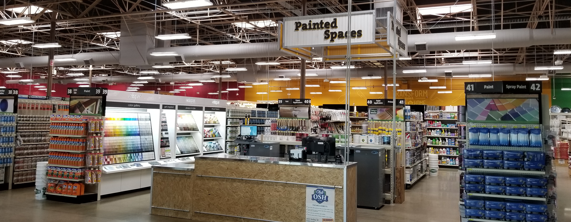 OSH paint department