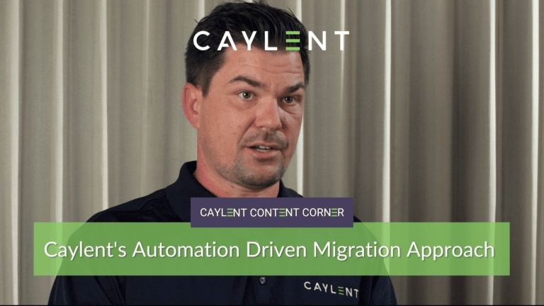 Caylent’s Automation Driven Migration Approach