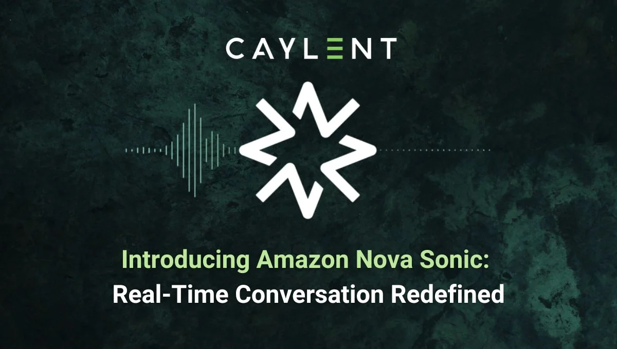 Introducing Amazon Nova Sonic: Real-Time Conversation Redefined | Caylent