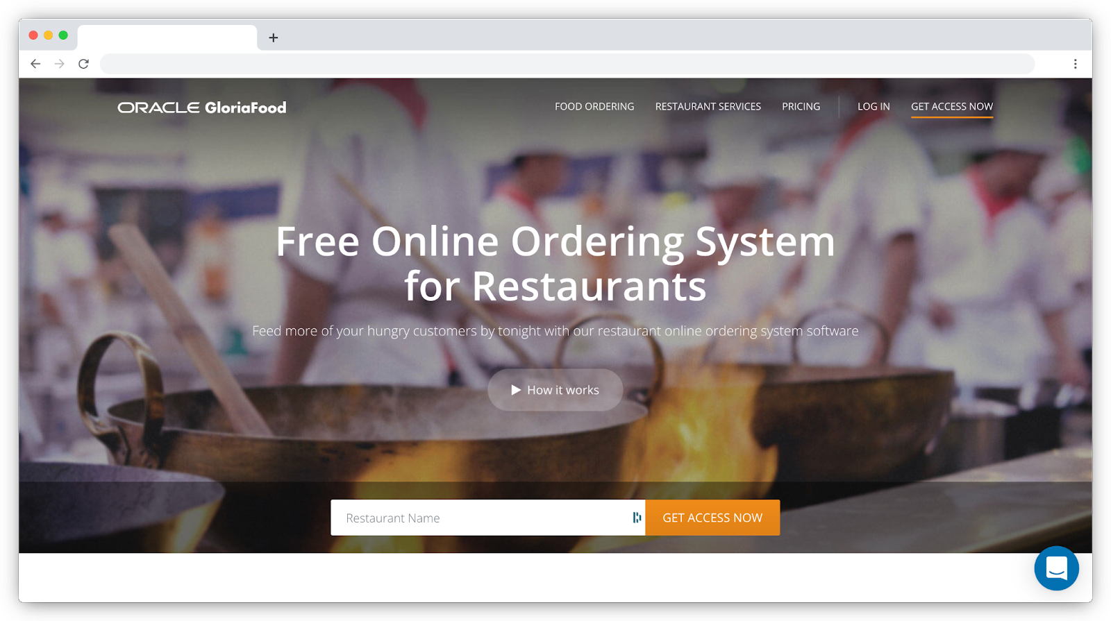 GloriaFood software