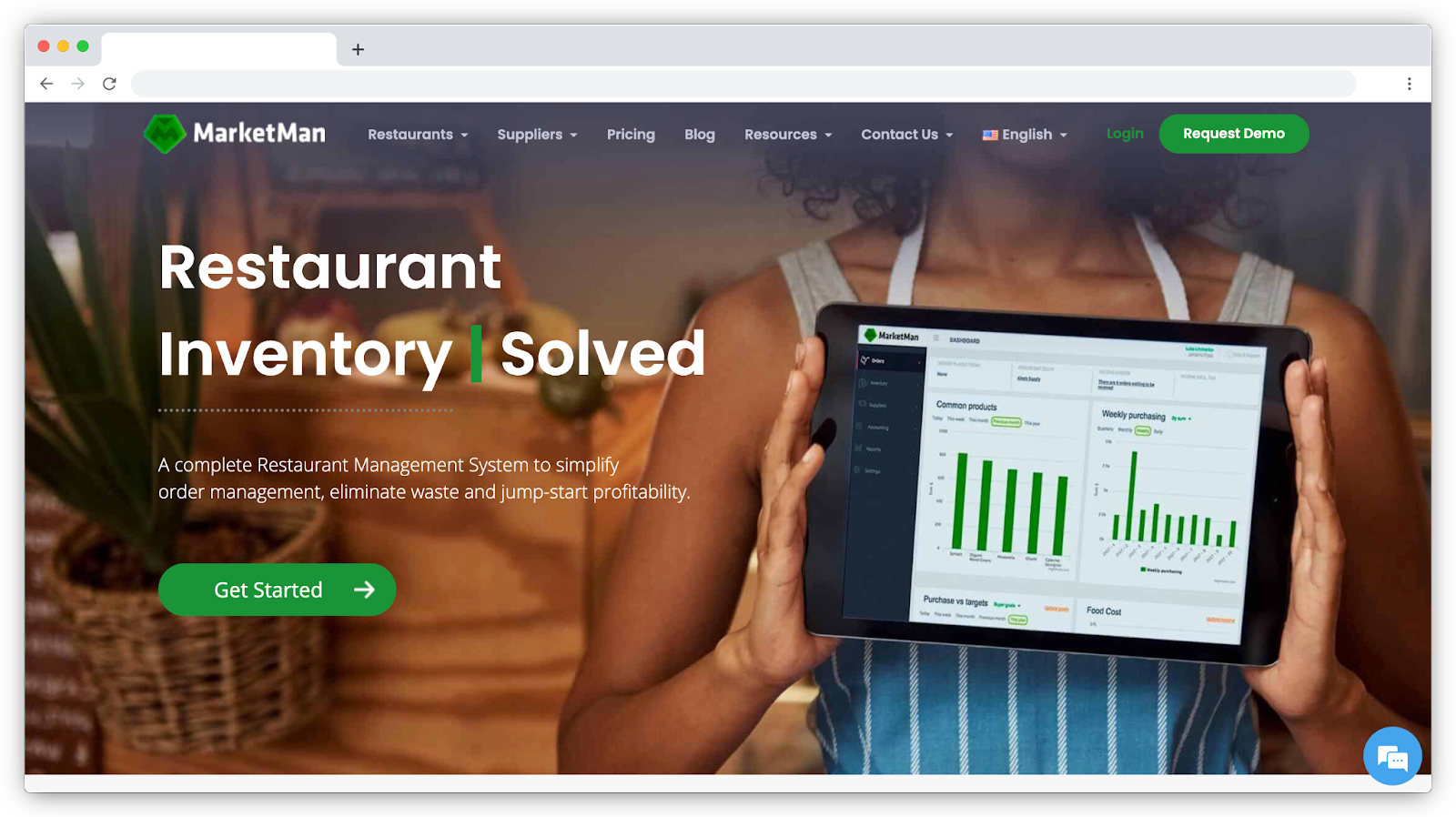 Marketman inventory management software for restaurants