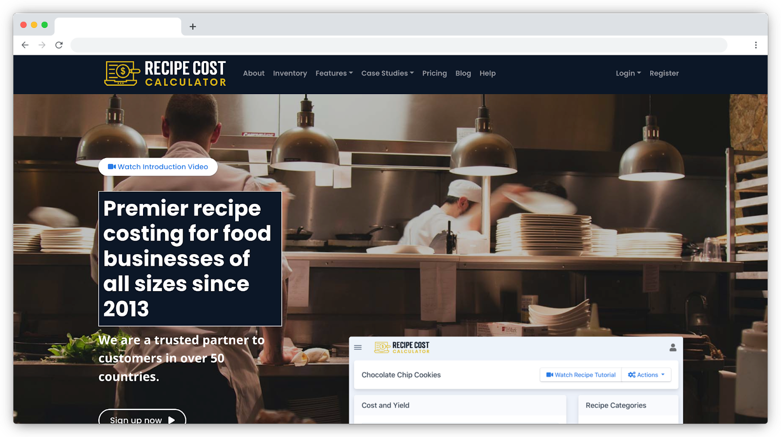 Recipe Cost Calculator recipe costing software