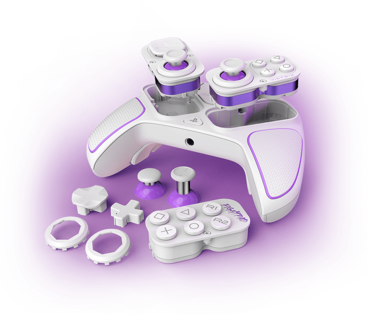 Victrix Pro BFG interchangeable controller modules and components