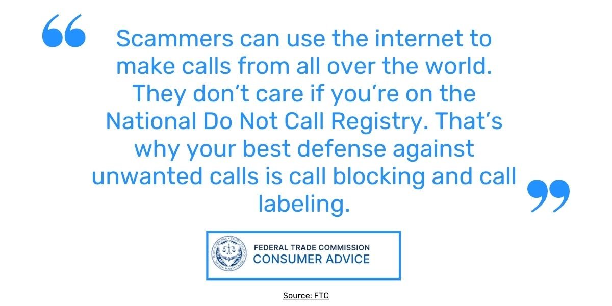 Why the Do Not Call List Does Not Work