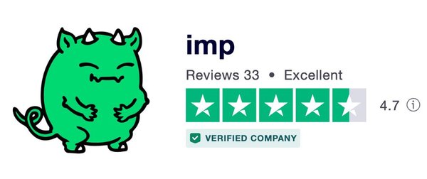 imp TrustPilot Reviews - Excellent