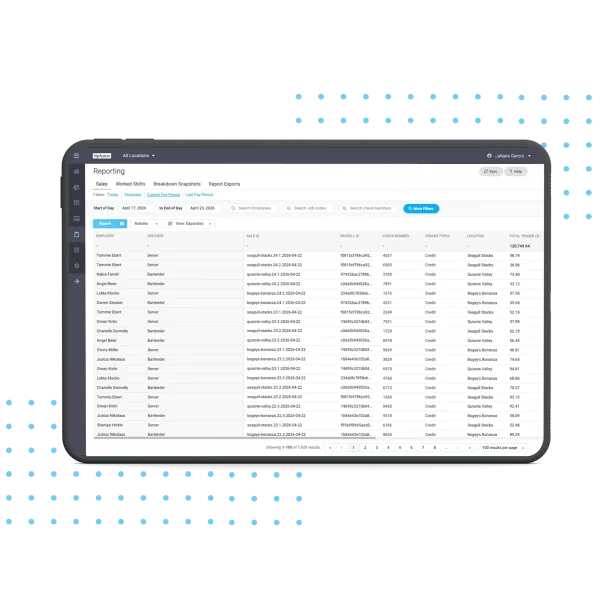 Walkthrough of the one-click export in TipHaus's Client Dashboard