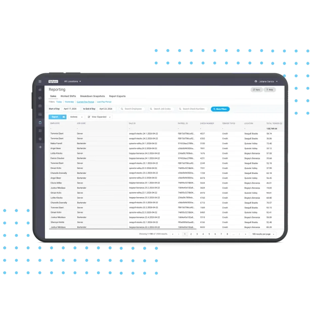 Walkthrough of the one-click export in TipHaus's Client Dashboard