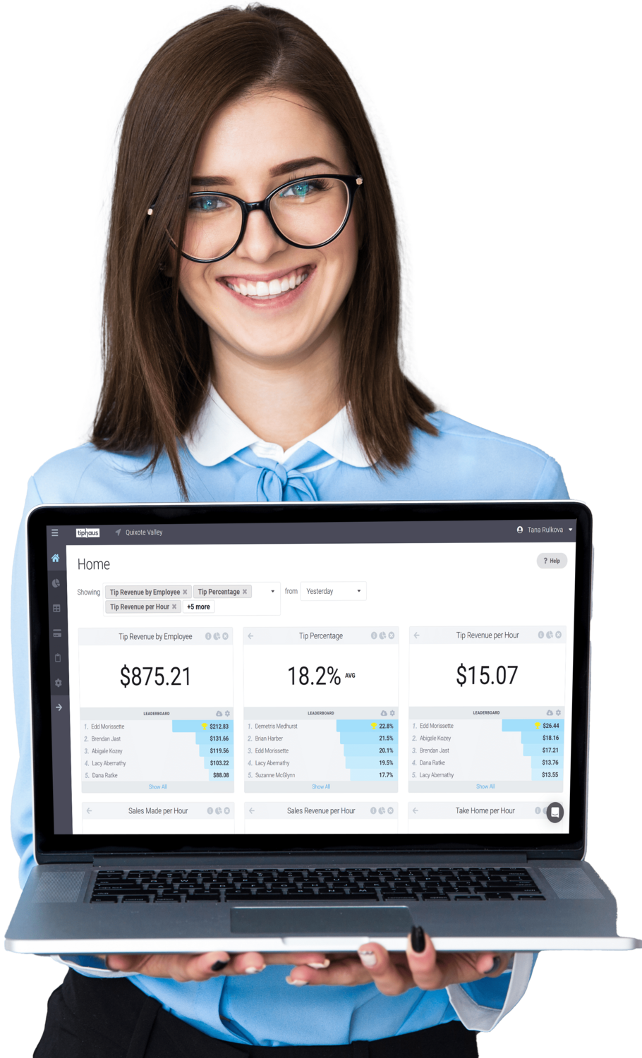 TipHaus Client Dashboard