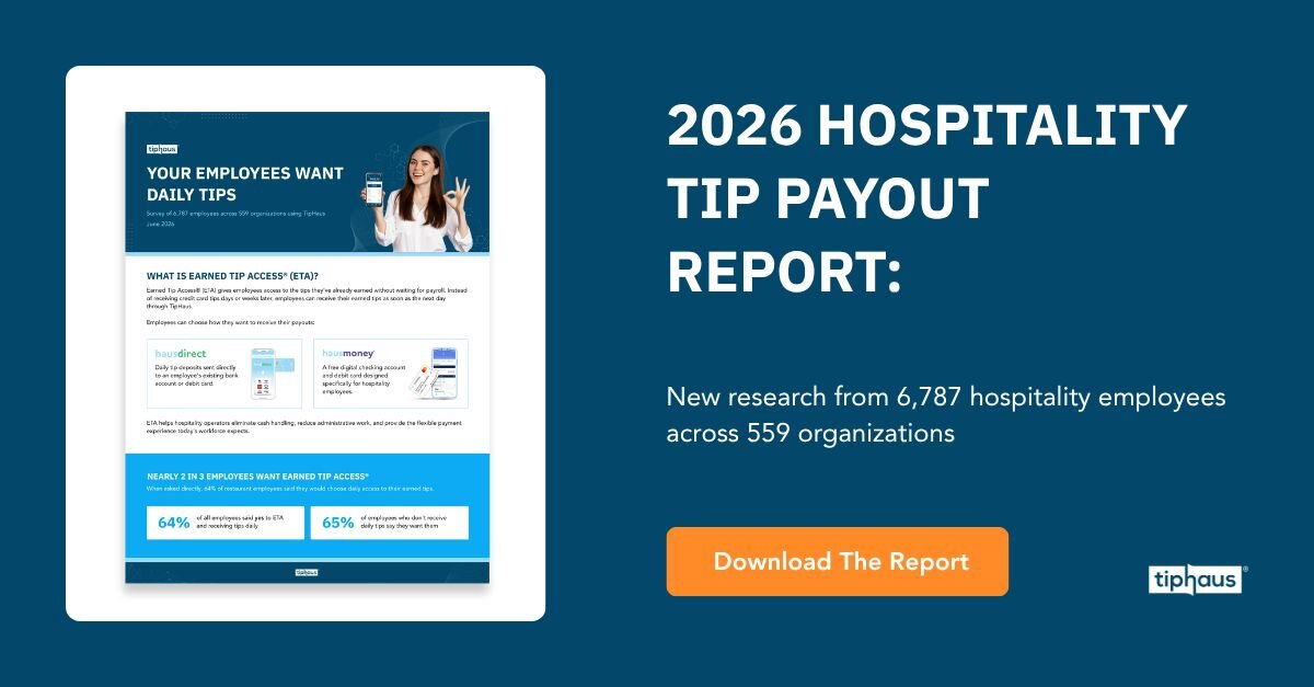 2026 hospitality tip payout report