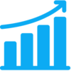 chart with upward trend