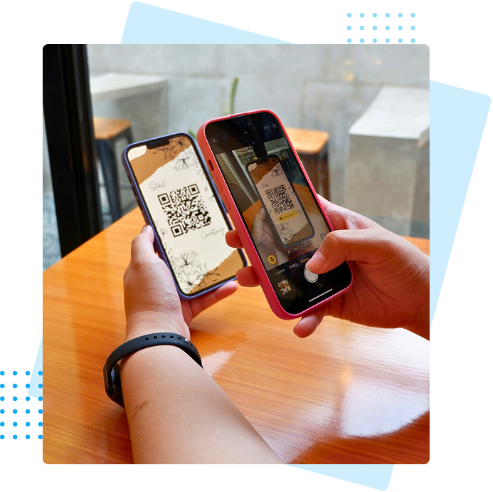 POS and the Tiphaus app shown as working together