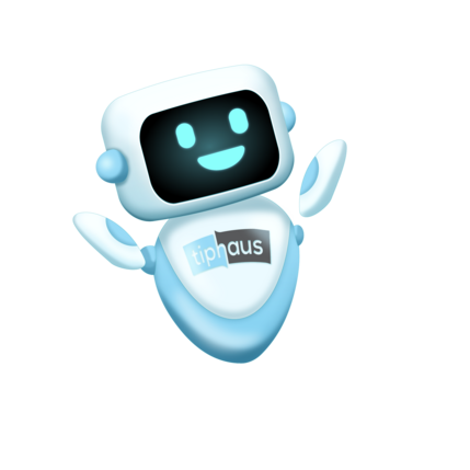 Happy Tippy the robot