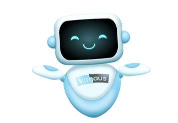 Happy Tippy the robot