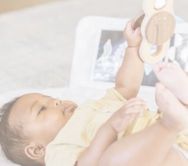 Mother and daughter reading a book