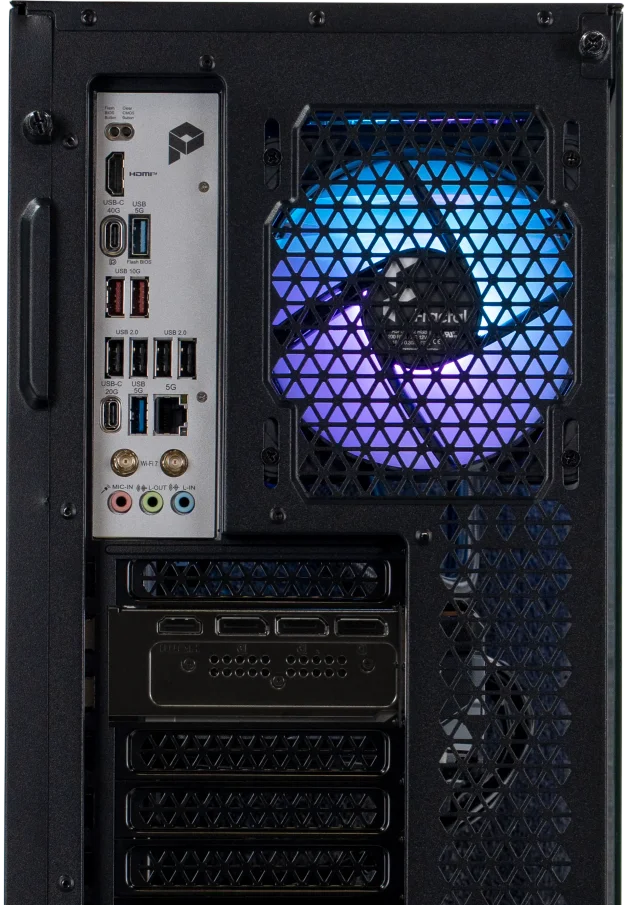 Frontier Back with all connections needed