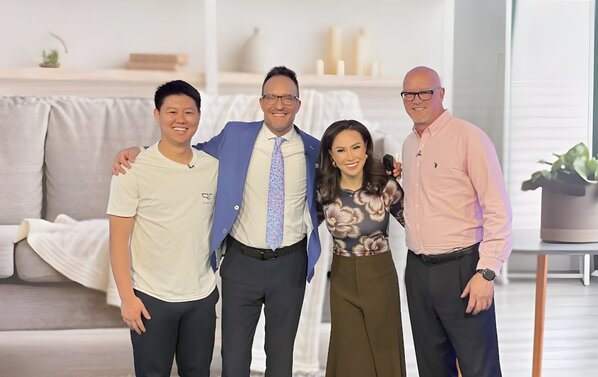 Quoted Tech's Co-founder Kevin Jia shares behind-the-scenes insights from his live appearance demoing the custom-built CHAH AI PC on CP24 News Toronto.