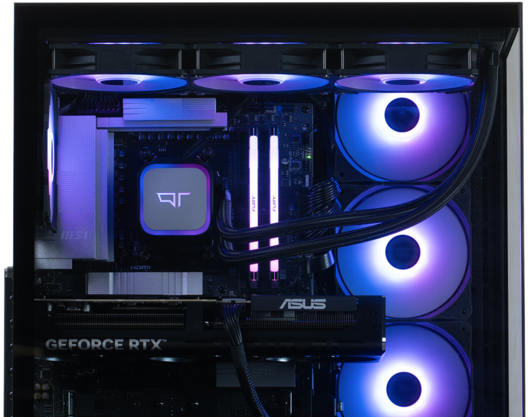 Horizon Gaming PC Side View