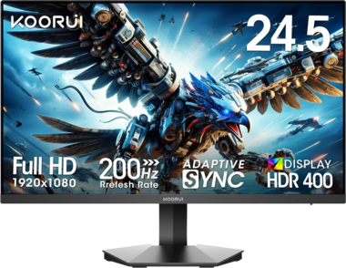 KOORUI 24.5" 1080P FHD