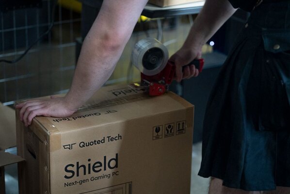 Protected with shipping insurance