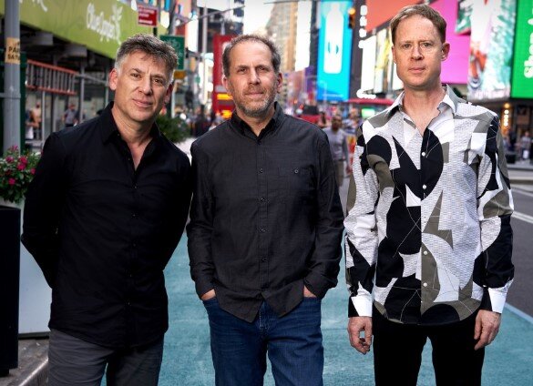 A poster for Goldings/Bernstein/Stewart Organ Trio  event