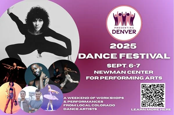 A poster for Denver Dance Festival event