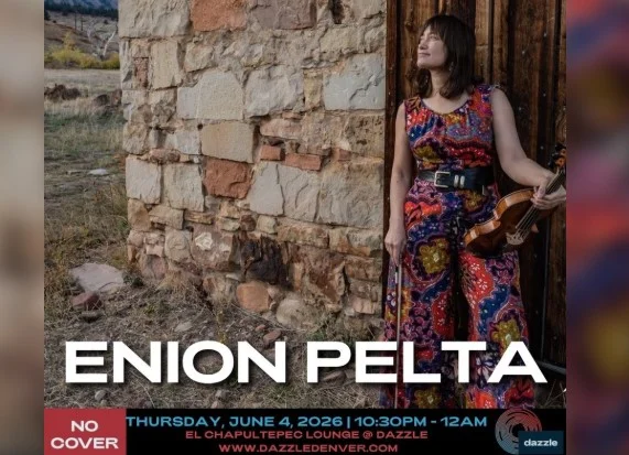 A poster for El Chapultepec Lounge presents: Enion Pelta event