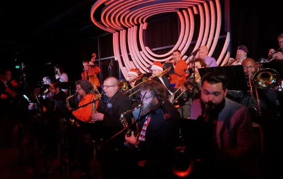 A poster for DJO Holiday Show  event