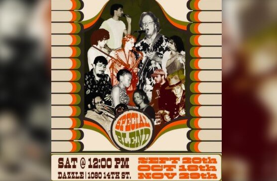 A poster for Kids' Matinee: Special Blend  event