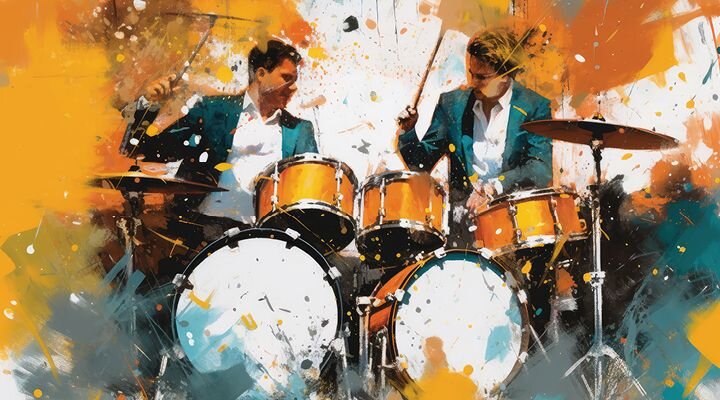 A poster for Drums of the World event