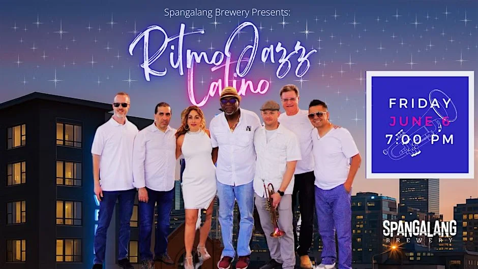 A poster for Ritmo Jazz Latino Live event