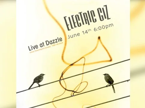 A poster for Electric Giz  event