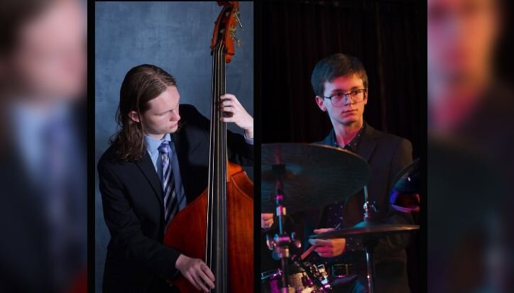 A poster for Charlie DeGrove and Andrew Elwood event