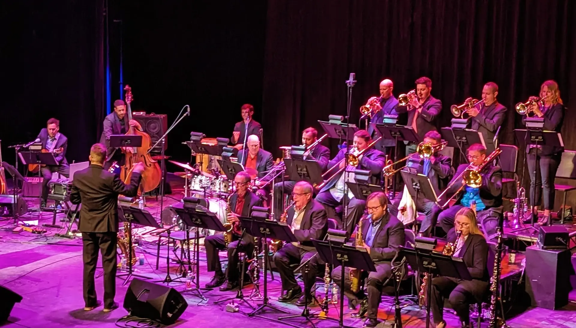 A poster for Denver Jazz Fest: CJRO Miles Ahead- Miles Davis & John Coltrane event