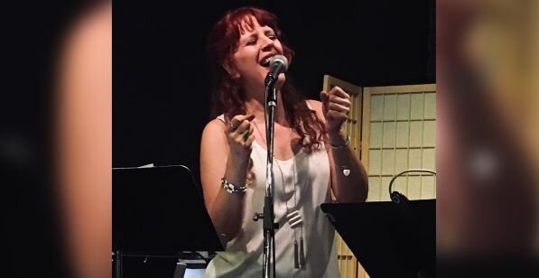 A poster for Janine & Friends: An Evening of Folk Country! event