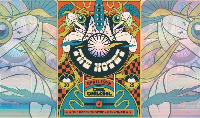 A poster for The Motet Love Time Tour event