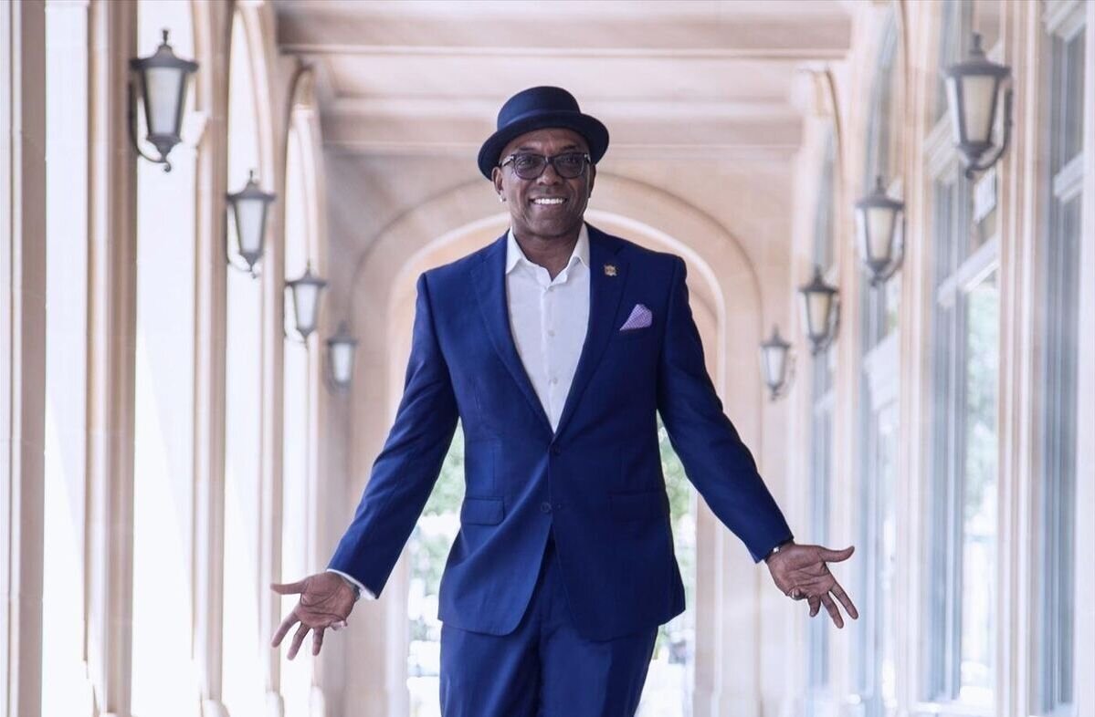 A poster for Funkin’ it Up with Larry Braggs event