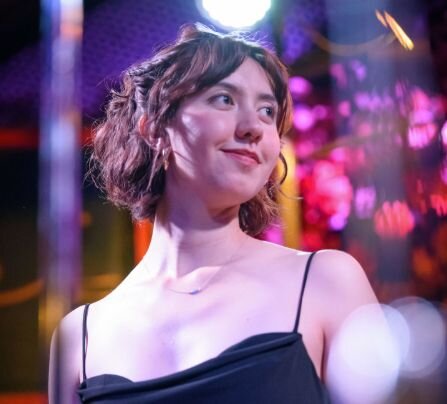 A poster for CJRO with Hannah Rodriguez: Swingin’ in the New Year event