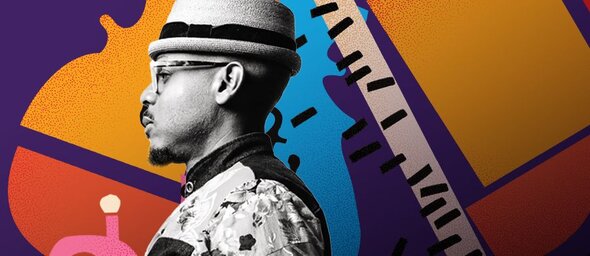 Etienne Charles colorful graphic