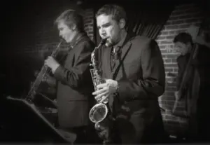 A poster for Daryl Gott Quartet plays Art Pepper event