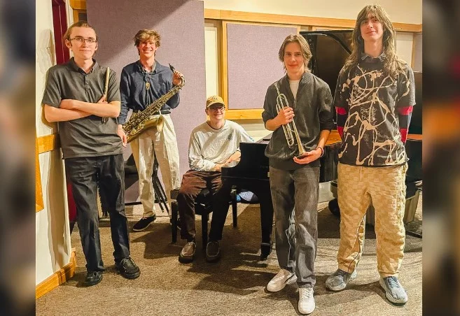 A poster for Ryan Black Quintet event