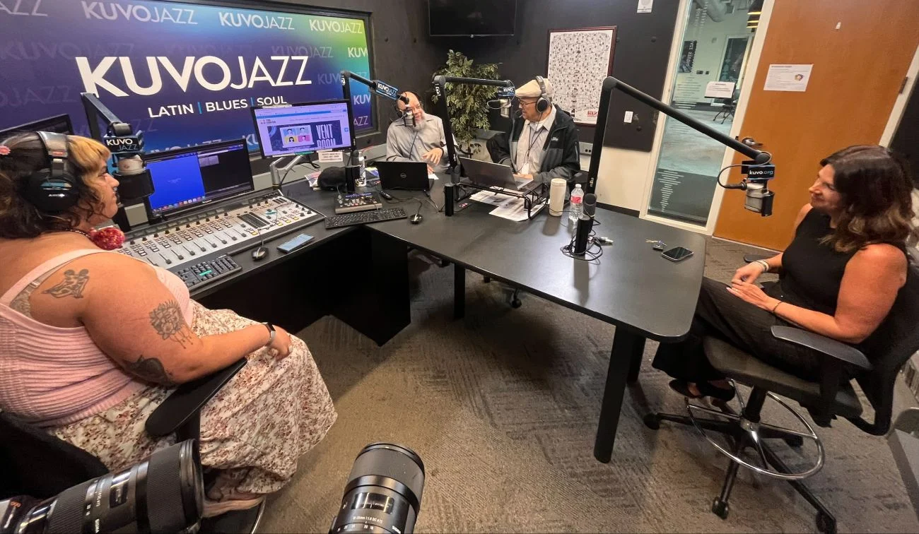 Left to right: Abi Clark, Steve Chavis, Carlos Lando & Kim Salvaggio